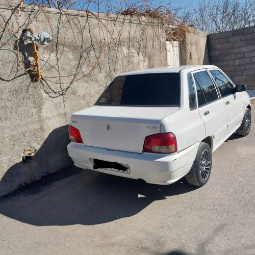 پراید خانگی بدون رنگ