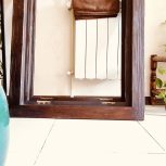 چهار چوب ترک اینه و میز نهار خوری