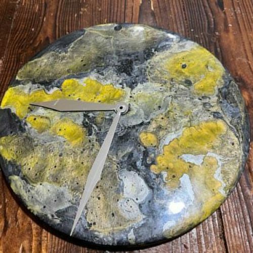 ساعت دیواری رزینی قطر 35 سانت