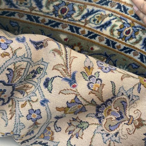 فرش 12 متری دستباف کاشان