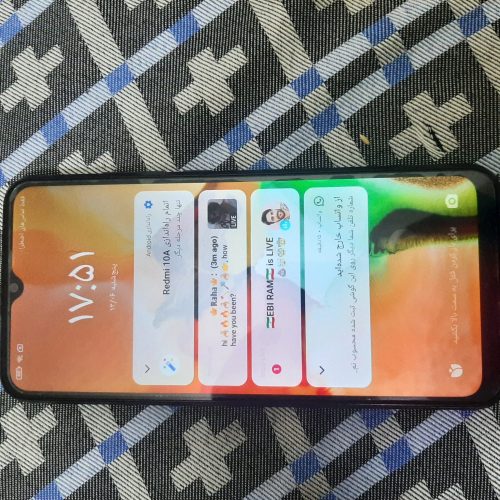 یکدستگاه گوشی موبایل ردمی 10a