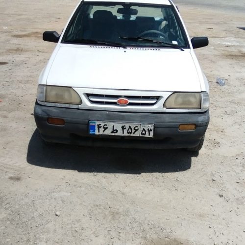 دیانت: پراید مدل 1381دوگانه سی انجی بیمه 12ماه لاستیک‌ها 85درصد  داخل ماشین کاملا کفی وکفی سه بعدی