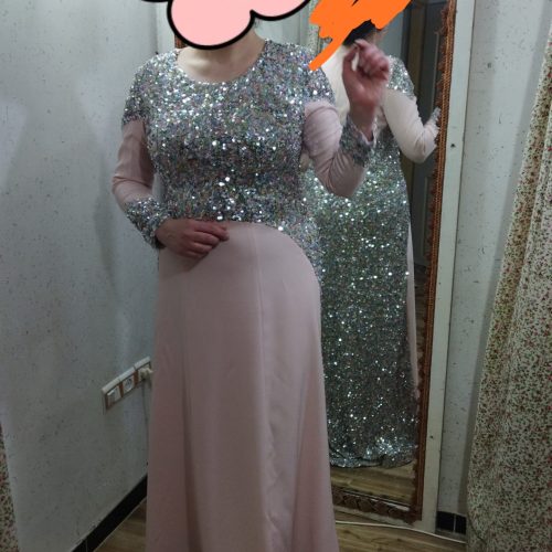 لباس مجلسی یکبار پوشیده شده