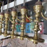 قلیان برنجی تعداد 28عدد