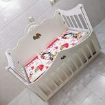 تخت خواب نوزاد و کودک وکیوم خارجی