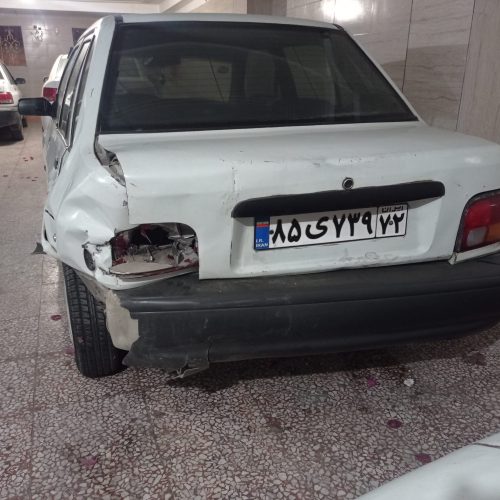 پراید تصادفی