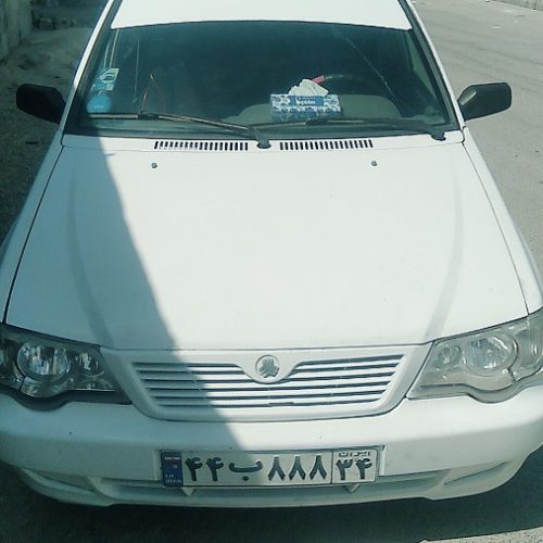 پراید 132 سفید مدل 90