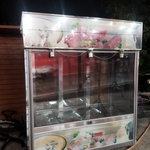 یخچال و انبار گوشتی ..باسکول 500کیلیویی دیجیتال .