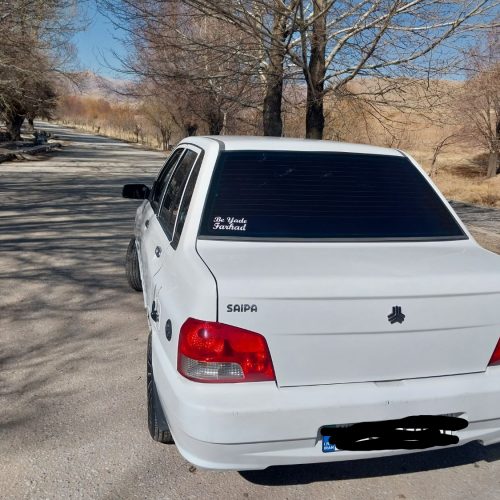 پراید خانگی بدون رنگ