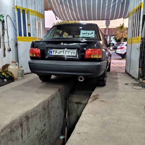 پراید صبا  دو گانه سوز سی إن جی