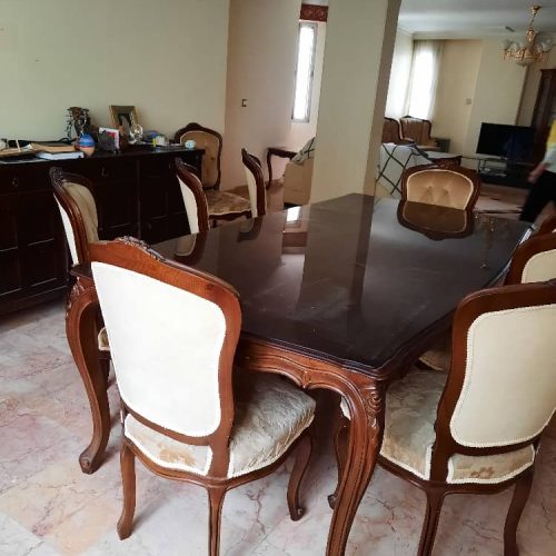 مبلمان فرانسوی استیل یک ست