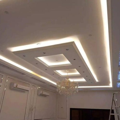 سفیدکاری و گچ بری شیک و مُدرن