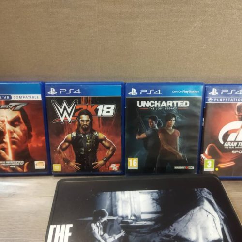 Ps4 یک ترا فول پکیج همراه 4 عدد سیدی اورجینال و کیف همراه