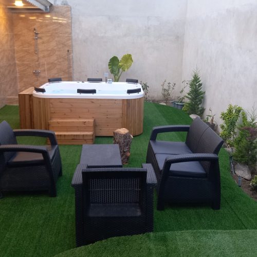 ویلای2خوابه همراه جکوزی6نفره