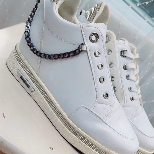 کفش اسپرت نگین دار مجلسی