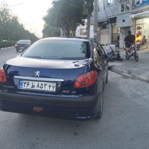 پژو 206 SD مدل 1391 V8