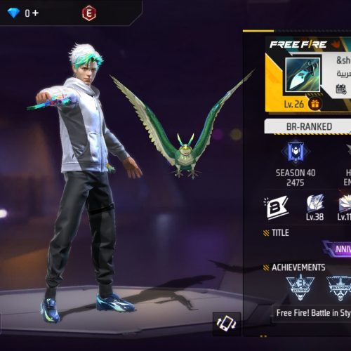 اکانت فری فایر خام