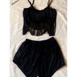 تاپ شورتک ریش ریش