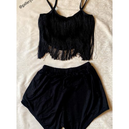 تاپ شورتک ریش ریش