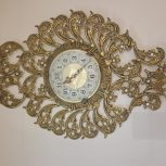 ساعت دیواری برنز