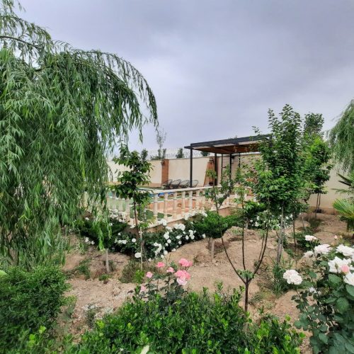 ویلا باغ.450 متر.سهیلیه.رامجین