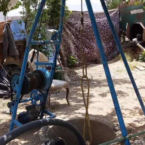 چاه کن چاه های اصفهان حفر