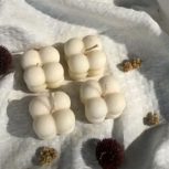 شمع دکوراتیو روبیک چهارتایی