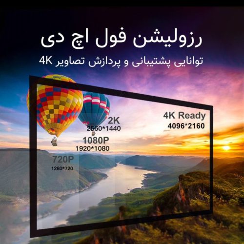 2دستگاه ویدئو پروژکتور اندرویدی کیفیت عالی