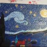 تابلو شب پرستاره ونگوگ