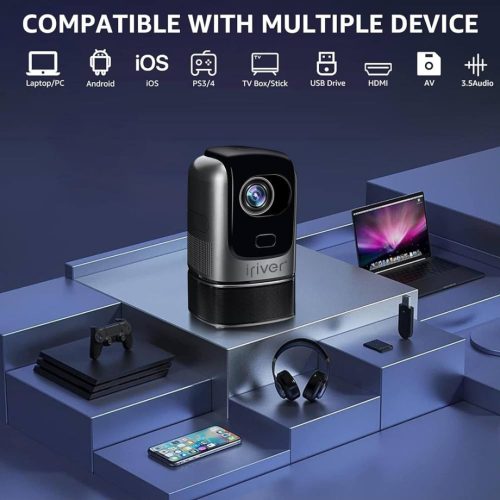 2دستگاه ویدئو پروژکتور اندرویدی کیفیت عالی