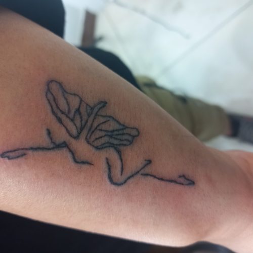 من تاتو کار هستم تاتو بدن وصورت فقط خانم ها