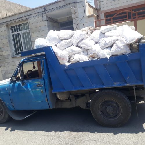 حمل نخاله با نیسان کمپرسی وخاور