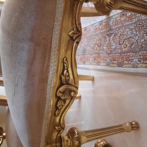 میز ناهار خوری 6 نفره استیل تمیز