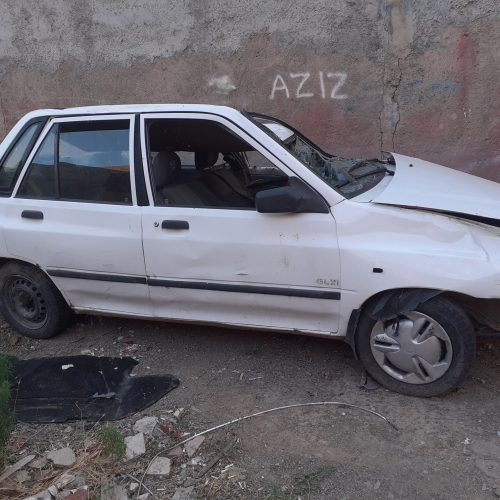 فروش فوری پراید تصادفی مدل 88 دو گانه سوز کارخانه