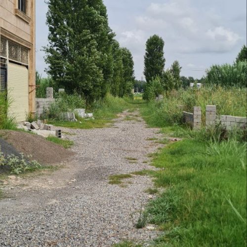 زمین خالی خط دریا