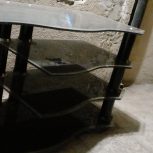 *میز تلوزیون شیشه ای