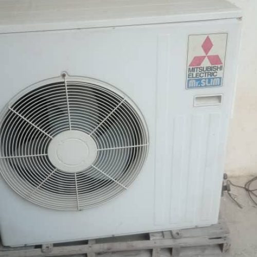 کولر 30 هزار میتسوبیشی PK3 پنل داخل ژاپن موتور سوخته