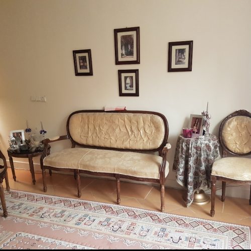 مبلمان فرحی استیل طرح دوگل ایتالیایی