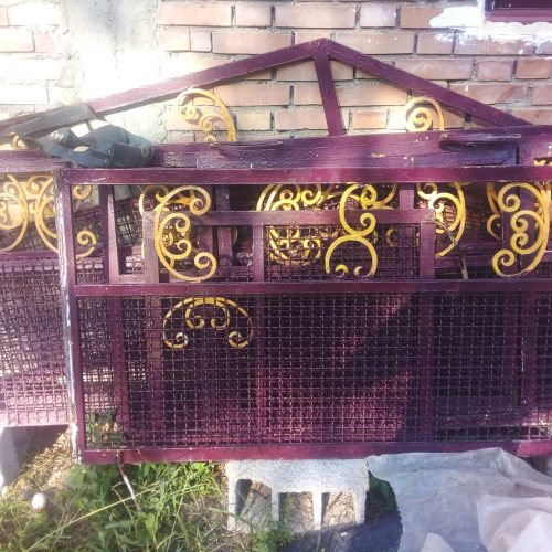 کامل نرده اهنی سالم تمیز