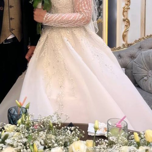 لباس عروس نیمه عربی