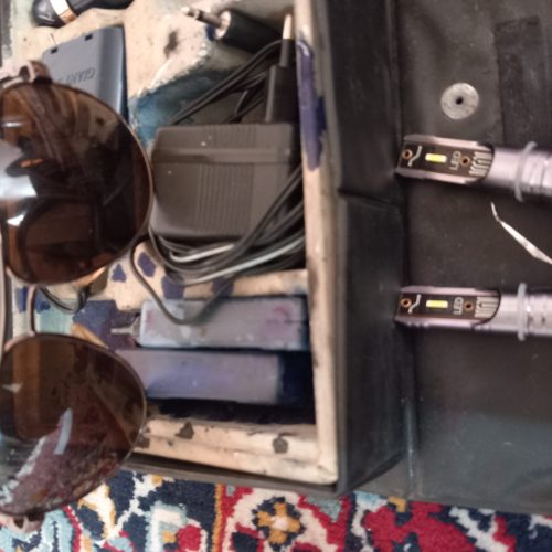 عینک ریبن دستگاه تتو زن واگنر هدلایت دوحالته