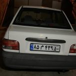 پراید صندوق دار سفید مدل 1385