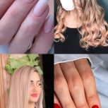 مدل برای خدمات ناخن و رنگ و لایت مو