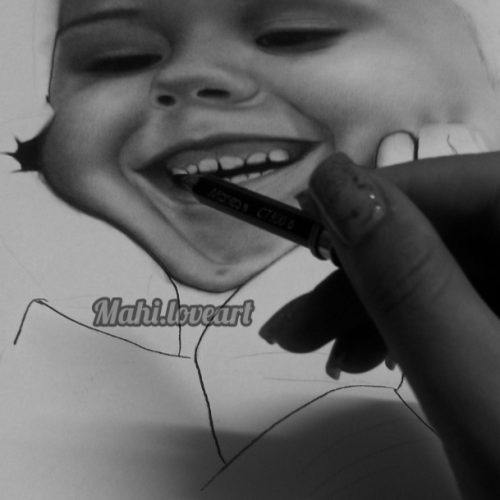 طراحی چهره ، هدیه ای خاص😍🥳