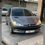 پژو 206 خاکستری