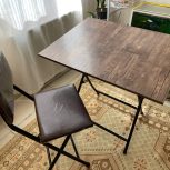 میز تحریر و صندلی تاشو