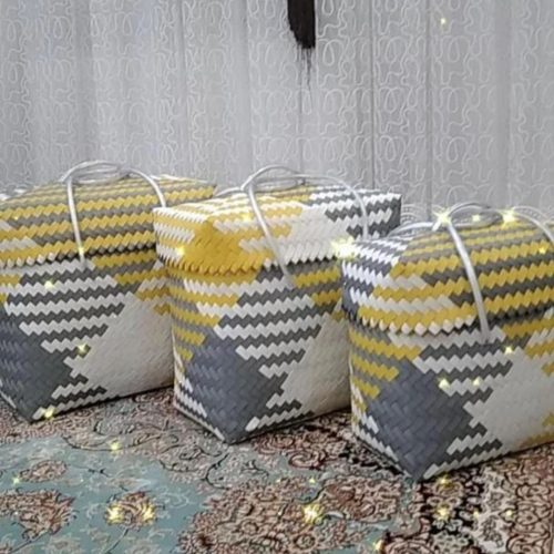 صنایع دستی کیف و یاک و جا نونی تسمه ای کجراه ،تاروپودی،گره ای