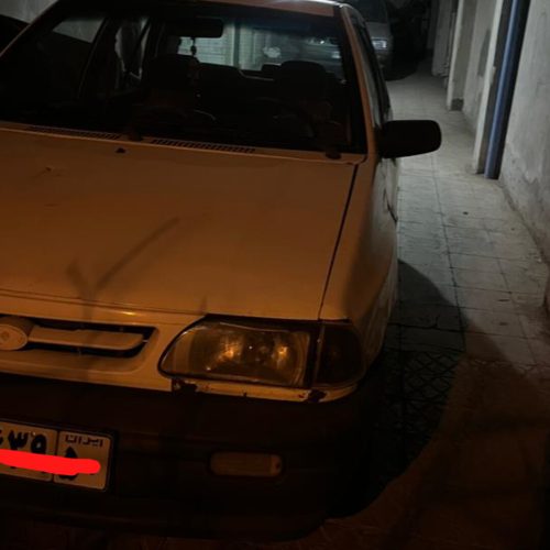 پراید صندوق دار مدل 1385 سفید