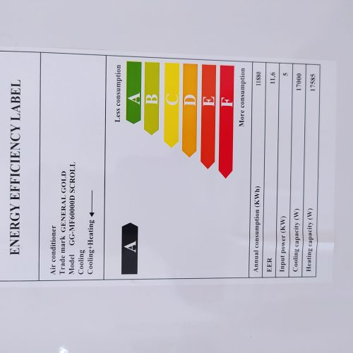 کولر گازی ایستاده جنرال گلد 60هزار