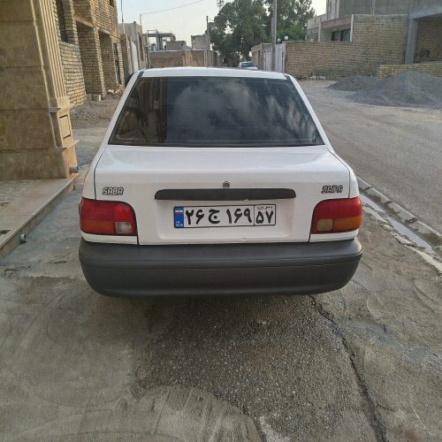 پراید سفید مدل88 سالم